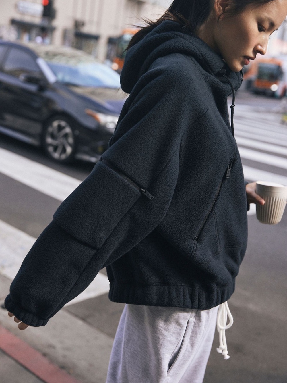 Free People Movement Wild and Free Fleece Pullover - Picture 4 of 9